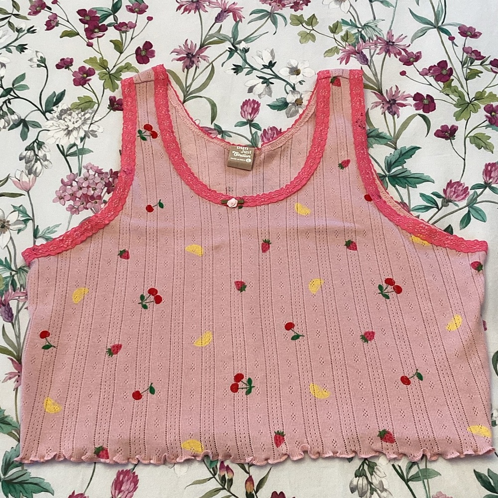 NWOT Cotton Crop Top